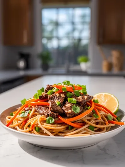Beef Pad Thai – Easy, Tender, Full of Flavor