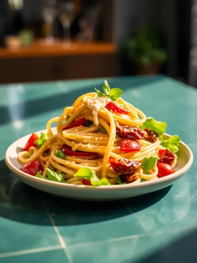 Big Mac Pasta Salad Recipe - ready to serve