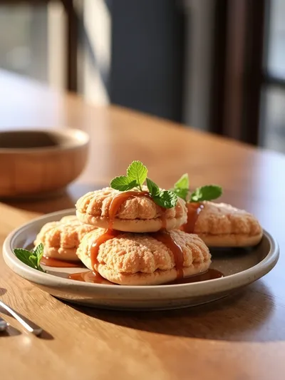 Brown Sugar Pop Tart Cookies - ready to serve