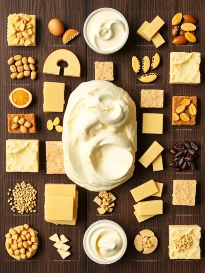 Butter Brickle Frozen Delight - ingredients preparation