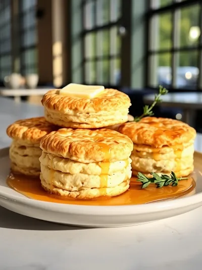 Buttermilk Biscuits – Easy Fluffy Breakfast - ready to serve