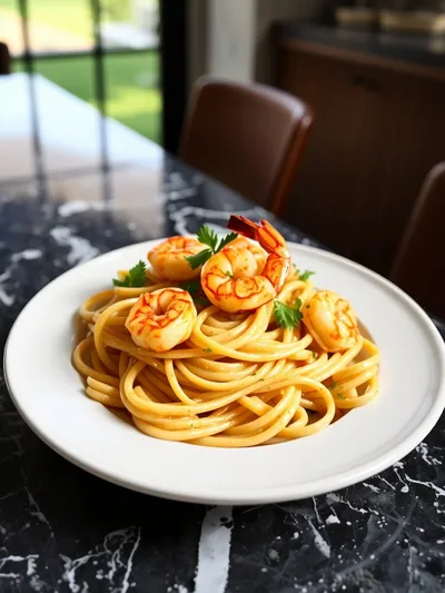 Cajun Shrimp Pasta – Quick & Easy Dinner - ready to serve