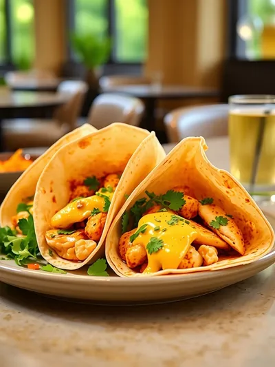 Cheesy Garlic Chicken Wraps – Quick Low Carb Delight - ready to serve