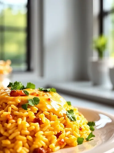 Cheesy Taco Rice – Quick & Easy Lunch