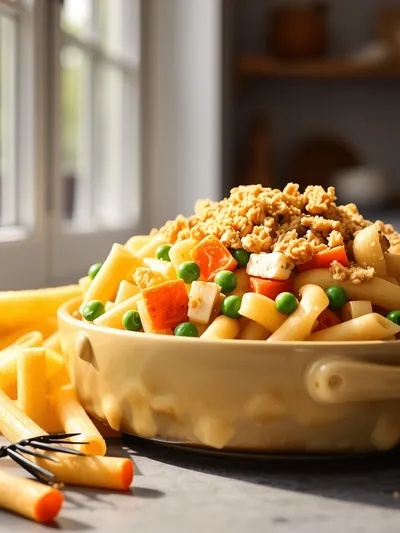 Classic Chicken Pot Pie Pasta Recipe