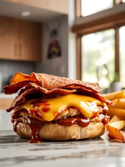 Cowboy BBQ Turkey Bacon Cheddar Chicken