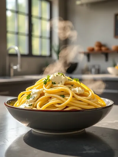 Creamy Lemon Ricotta Pasta Recipe