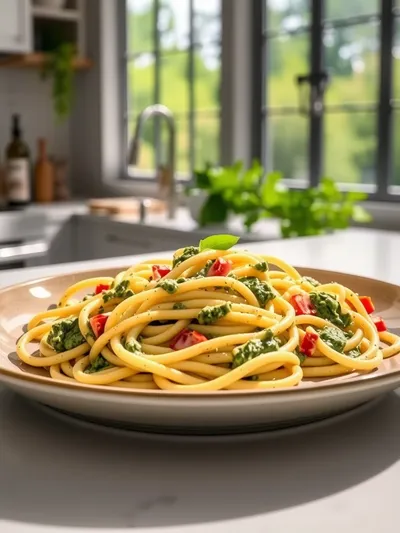 Creamy Pesto Pasta Sauce – Quick & Easy