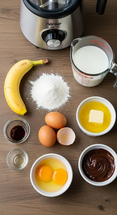 Quick & Easy Crepes in a Blender - cooking process