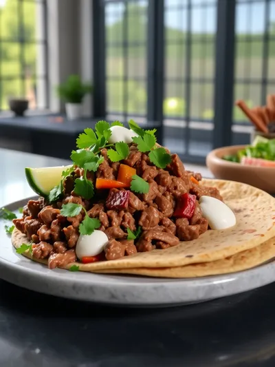Crock Pot Taco Meat Recipe - ready to serve