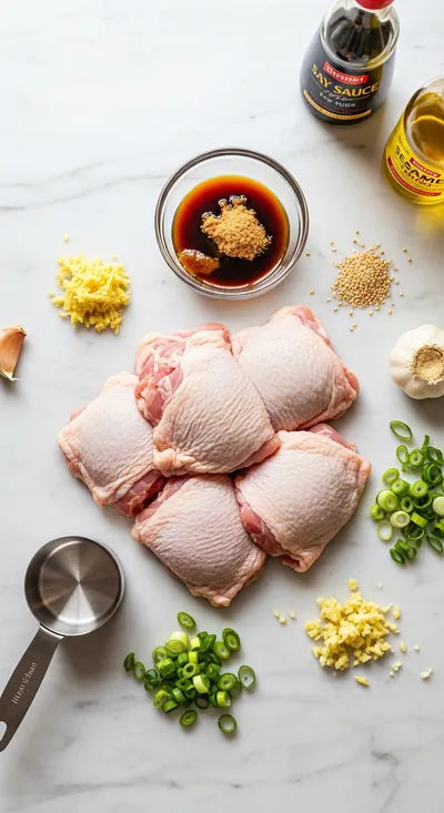 Crockpot Teriyaki Chicken - cooking process