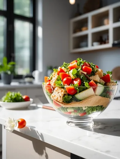 Fattoush Salad – Fresh and Crunchy