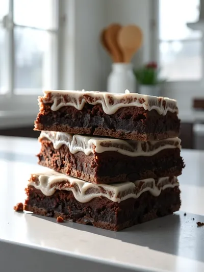 Frosted Brownies – Fudgy Lunch Lady Recipe
