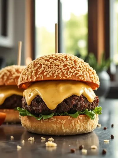Garlic Parmesan Cheeseburger Bombs – Game Day Snack