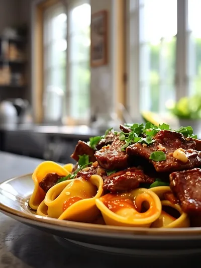 Garlic Steak Tortellini