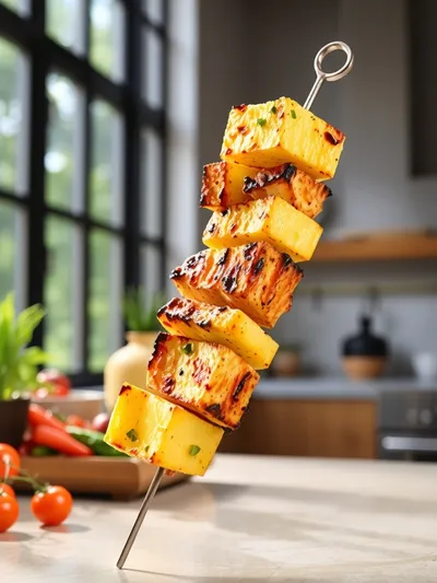 Grilled Pineapple Chicken Kabobs – Quick & Easy Dinner
