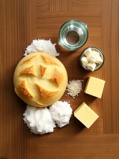 Easiest Homemade Bread Recipe - ingredients preparation