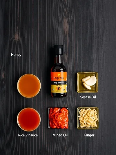 Honey Sriracha Sauce – Easy 5‑Minute Recipe - ingredients preparation