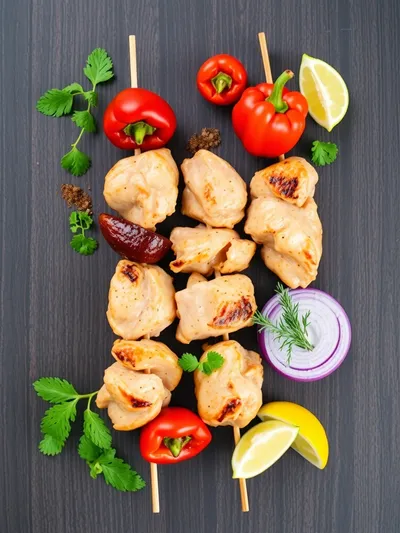 Jerk Chicken Skewers – Quick & Easy Recipe - ingredients preparation