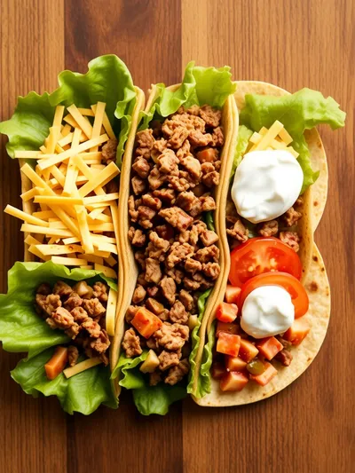 Keto Crunchwraps – Easy Low‑Carb Meal - ingredients preparation