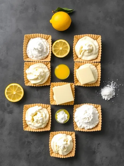 Lemon Cheesecake Hand Pies – Easy Dessert - ingredients preparation