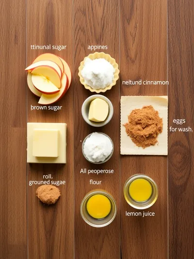 Mini Apple Pies – Easy Bite‑Size Dessert - ingredients preparation