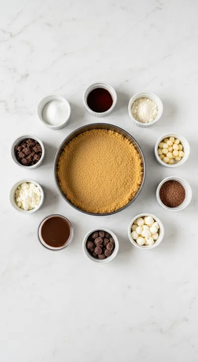 No-Bake Chocolate Cheesecake – Easy Dessert - cooking process