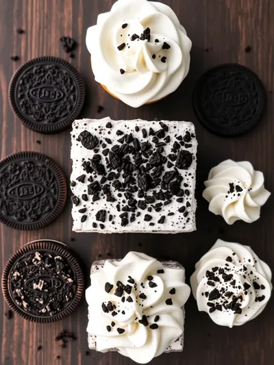 Oreo Ice Cream Cake – Easy Dessert Recipe - ingredients preparation