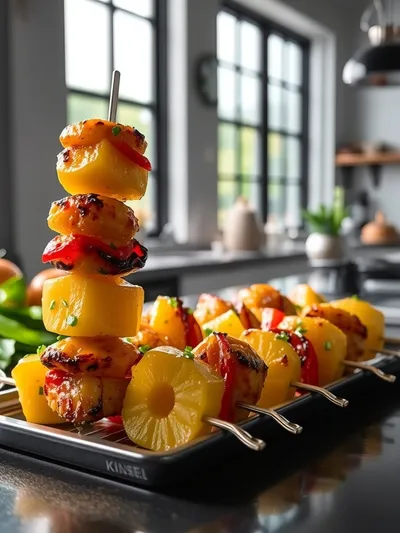 Pineapple Chicken Kabobs