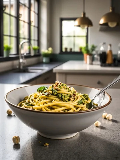 Pistachio Pesto Pasta – Fresh Quick Meal