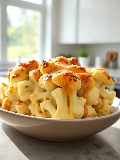 Slow Cooker Cauliflower Casserole