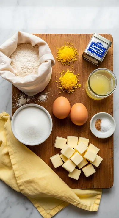 Soft & Chewy Lemon Cookies - cooking process