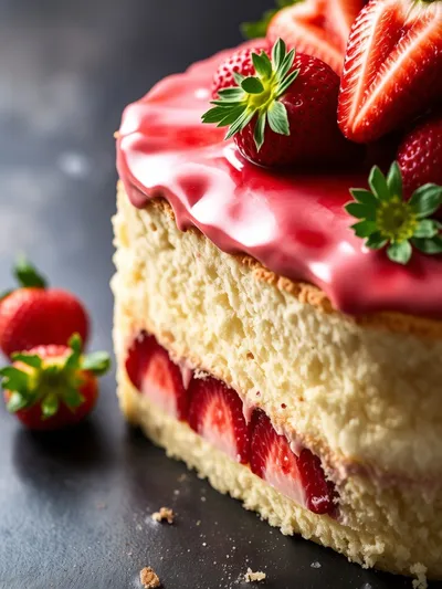 Strawberry Cake Recipe