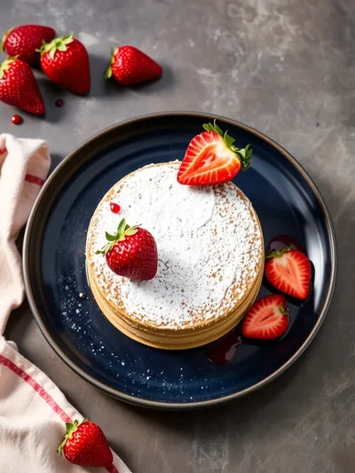 Strawberry Cake Recipe - ready to serve