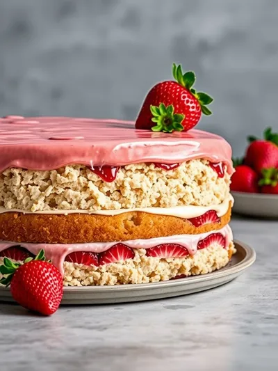 Easy Strawberry Cake