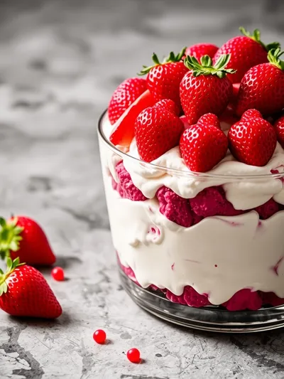 Strawberry Fluff – Easy Creamy Dessert