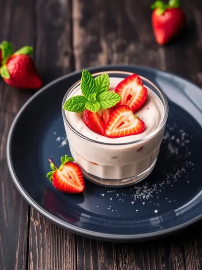 Strawberry Mousse – Light, Fluffy Dessert - cooking process