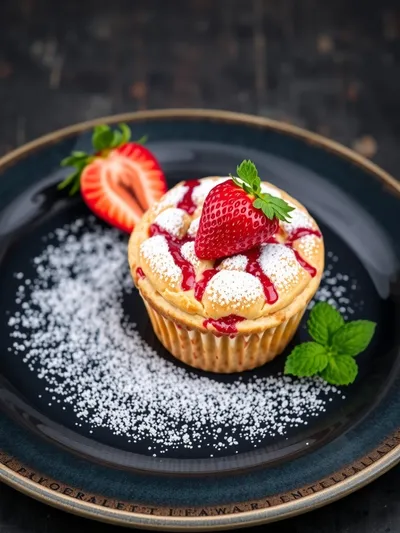 Strawberry Shortcake Muffins – Easy & Tasty - ready to serve