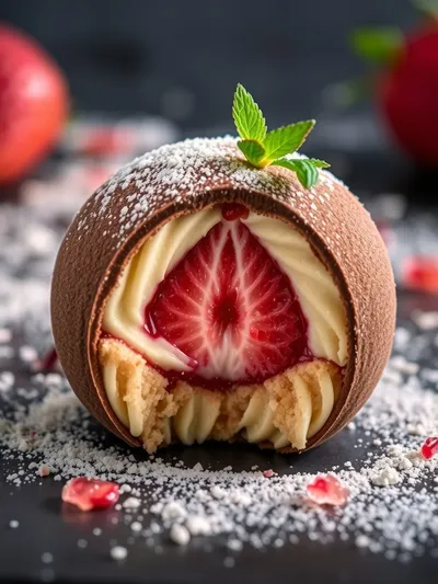 Strawberry Shortcake Truffles Recipe