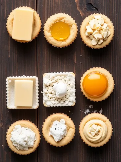 Sugar Cookie Cups – Quick Easy Dessert - ingredients preparation