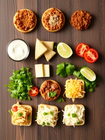 Taco Ranch Bites Recipe - ingredients preparation
