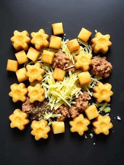 Tater Tot Casserole – Simple & Delicious - ingredients preparation