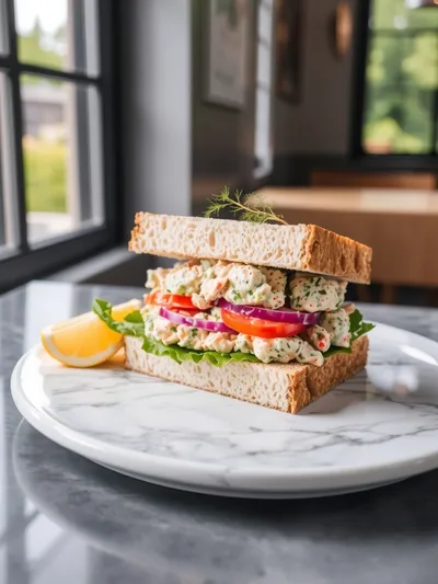 Tuna Salad Sandwich – Easy Best Tuna Salad Recipe - ready to serve