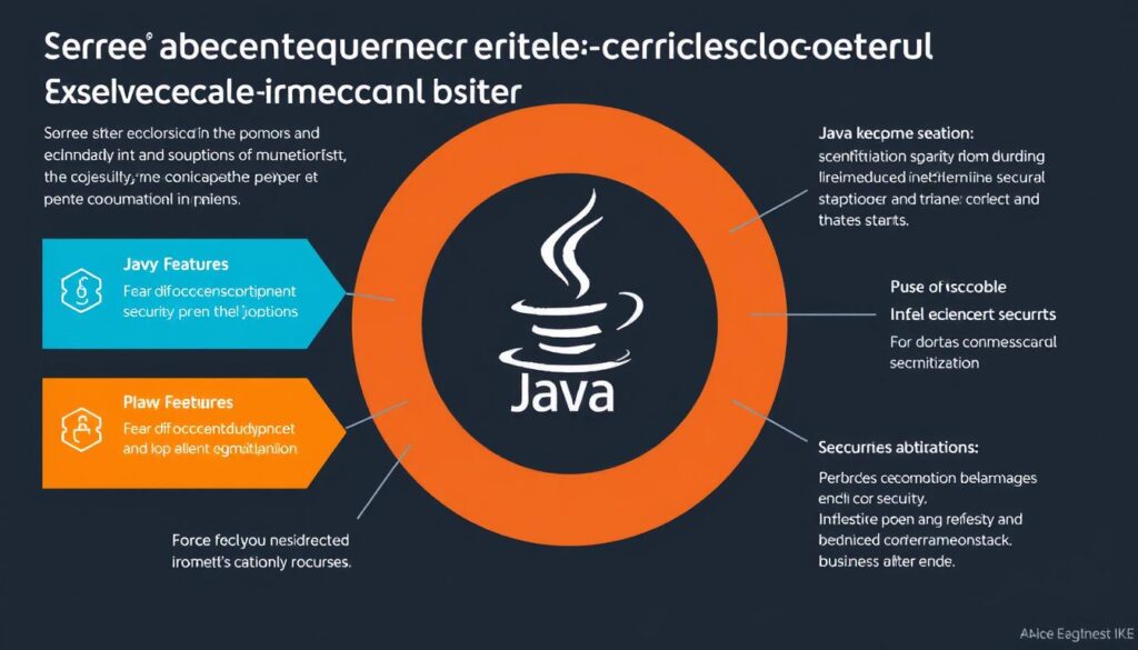 An image representing Java's role in enterprise security development