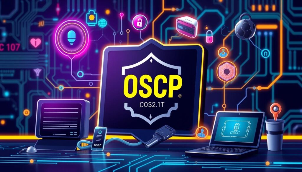 An image representing penetration testing or the OSCP certification logo.