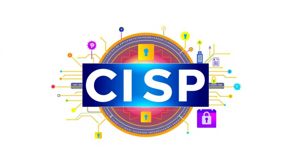 An image representing the CISSP certification logo or a related security concept.
