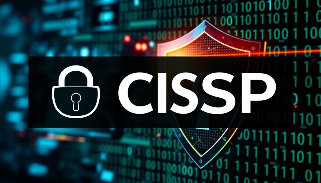 An image representing the CISSP certification logo or a related security theme.