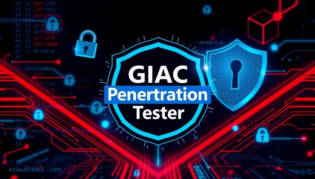 An image representing the GIAC Penetration Tester certification logo or a related cybersecurity theme.