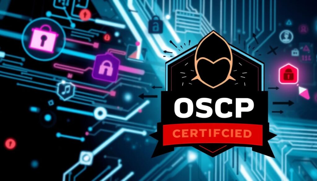 An image representing the OSCP certification logo or a related penetration testing theme.