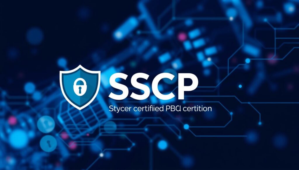 An image representing the SSCP certification logo or a related security concept.